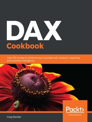 cover image of DAX Cookbook